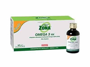 EnerZona Omega 3 Rx - 5 flaconi da 33,3 ml