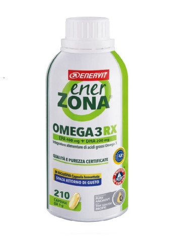 EnerZona Omega 3 Rx - 210 perle 1 g. (0,6 g.EPA-DHA)