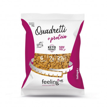 Feeling Ok Quadretti + Protein 100g 