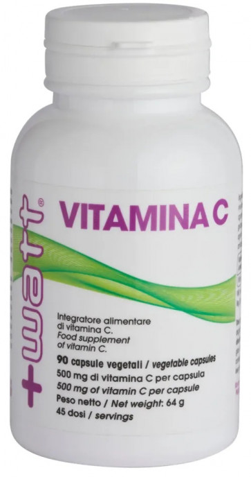 + Watt -  Vitamina C 90 cps 