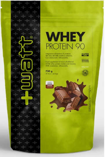 +Watt - Whey Protein 90 - Busta da 750 g