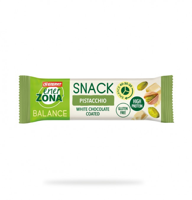 EnerZona Snack 40 30 30, 30 barrette al Gusto Pistacchio, 27g