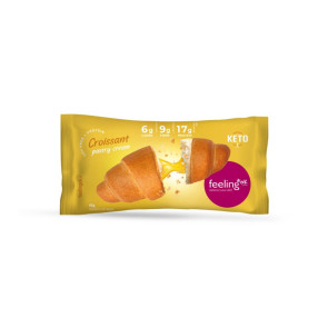 Feeling Ok Croissant + Protein 65 g Ripieno di crema pasticciera