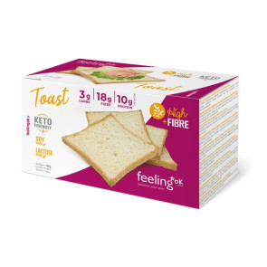 Feeling Ok Toast +Fibre 160g Naturale
