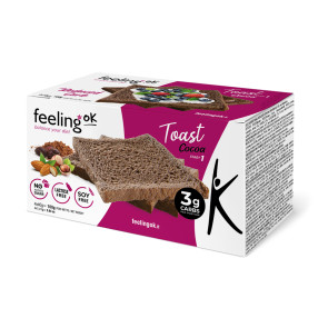 Feeling Ok Toast + Protein 160g Cacao