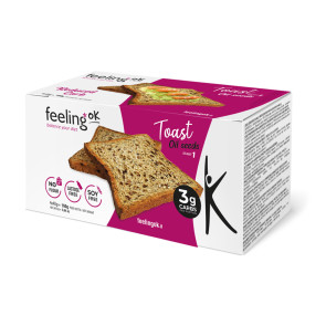 Feeling Ok Toast + Protein Semi Oleosi  160g