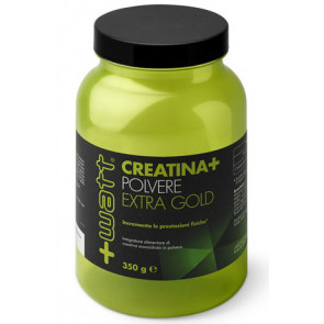 +Watt - Creatina+ polvere Qualità Gold 350 g, Guten Free